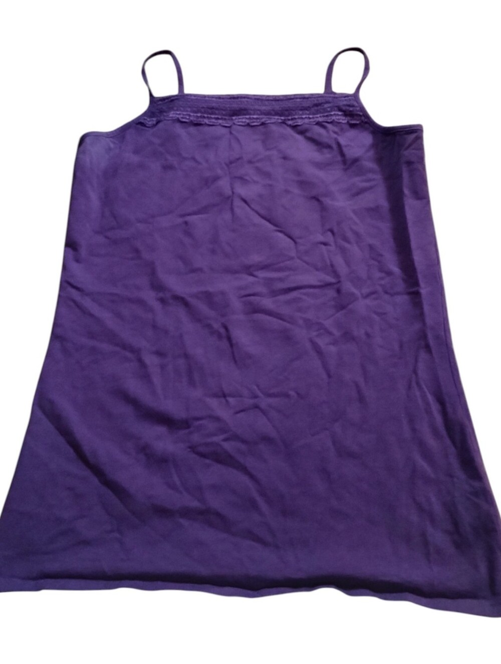 Purple Spaghetti Strap Camisole Top